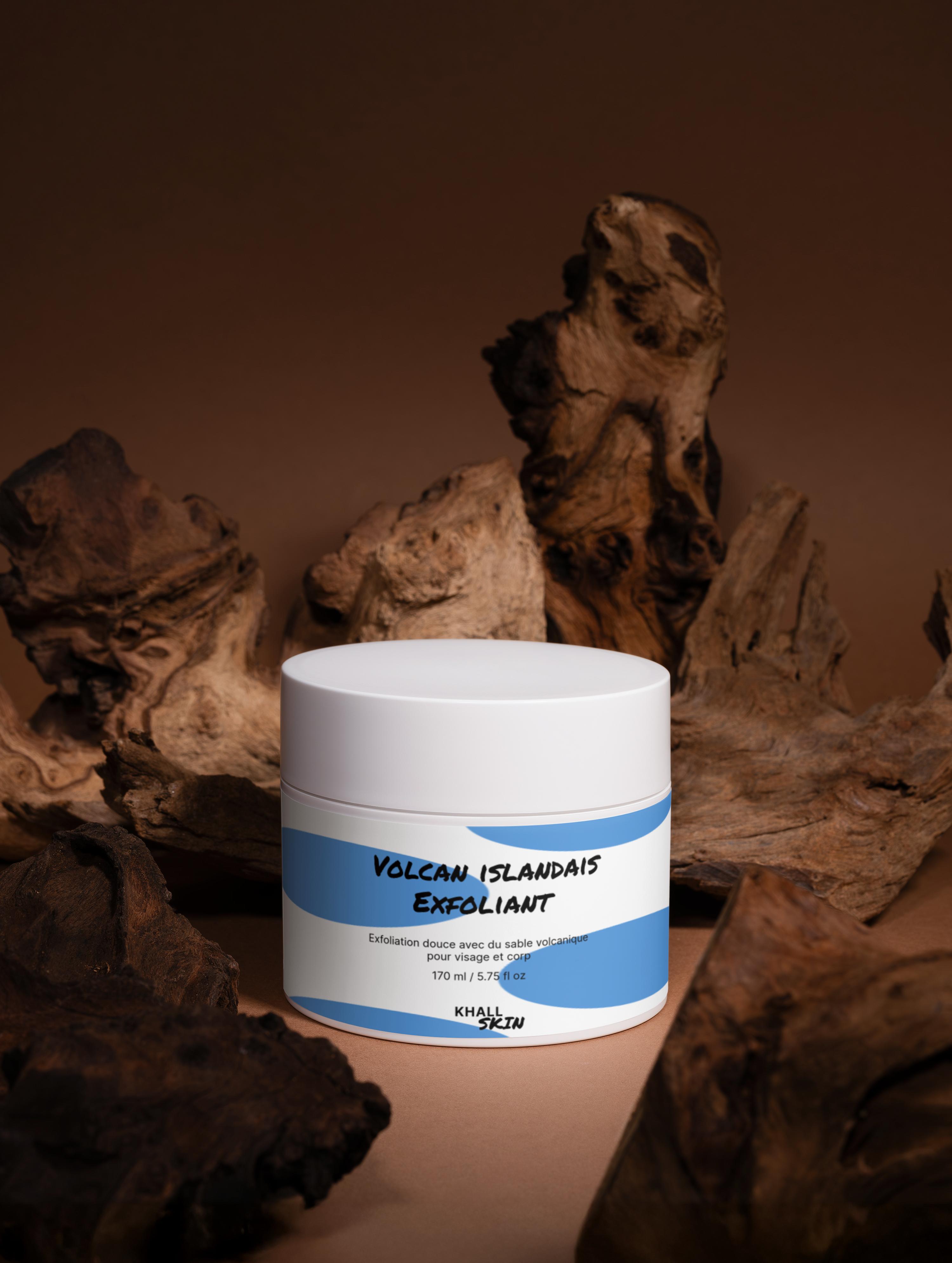 Volcan islandais Exfoliant pour le visage et le corps
